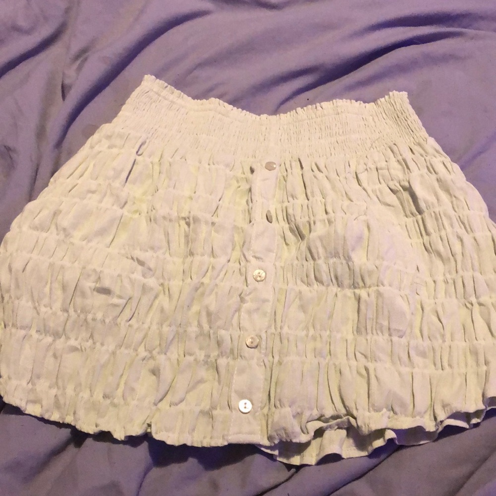 Light Green Mini Skirt